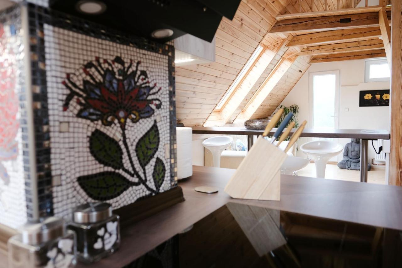 Art-House 3 Attic Apartment With Terrace Decin Luaran gambar