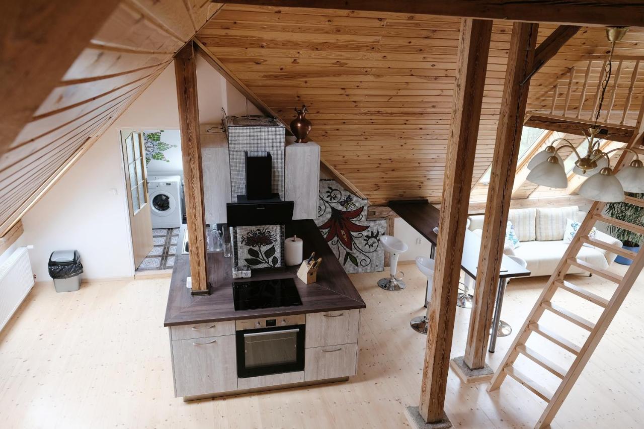 Art-House 3 Attic Apartment With Terrace Decin Luaran gambar